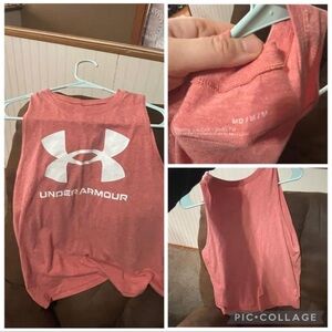 Under Armour Coral Sleeveless Top